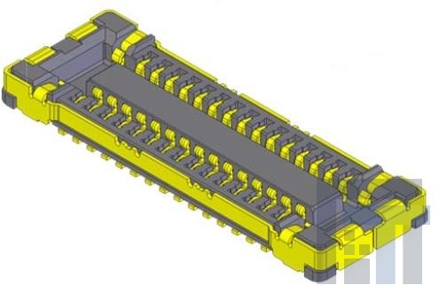 WP6C-S024VA1-R6000 Межплатные и промежуточные соединители Shielded 0.4mm pitch 24 pin socket - B2B