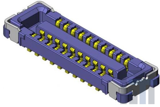 WP9-S010VA1-R500 Межплатные и промежуточные соединители .4mmPi.8mmHNrwWidth BtoB10pinsock500pcTR