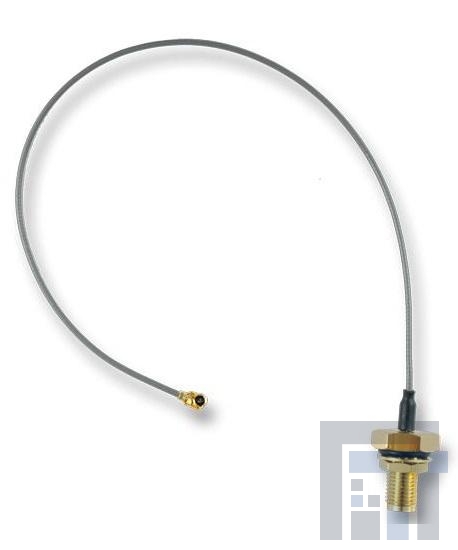 080-0014 Соединения РЧ-кабелей Cable U.FL - REVERSE POLARITY SMA, 210mm