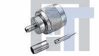 1-1337410-0 РЧ соединители / Коаксиальные соединители STR PLUG 50 OHM