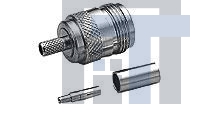 1-1337414-0 РЧ соединители / Коаксиальные соединители N STR JK HEX 50OHM SLVR PLTD PSF 1/4M