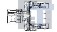 1-1337460-0 РЧ соединители / Коаксиальные соединители BNC Y ADP PJJ 50OHM NICKEL PLTD