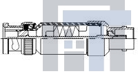 1-1337492-0 РЧ соединители / Коаксиальные соединители BNC THRU TERM 75OHM SILVER PLTD