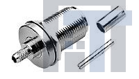 1-1478211-0 РЧ соединители / Коаксиальные соединители N RM BHJ HEX 50OHM SILVER PLTD RG9B/U 2