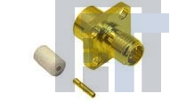 1-1478930-0 РЧ соединители / Коаксиальные соединители JACK PNL 4/FLANGE