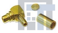 1-1634003-0 РЧ соединители / Коаксиальные соединители MMCX R/A Plg Hex 50Ohm Gold RG