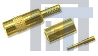 1-1634005-0 РЧ соединители / Коаксиальные соединители MMCX Str JkHex 50Ohm Gold RG178B/U 196