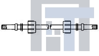 1-830126-3 Соединения РЧ-кабелей LGH 1 DBL MLD END