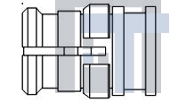 1056521-1 РЧ соединители / Коаксиальные соединители 2902 5005 62