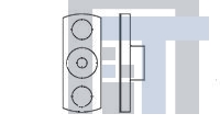 1056741-1 РЧ соединители / Коаксиальные соединители HOUSING RF PASS