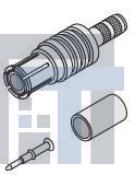 1210A204M РЧ соединители / Коаксиальные соединители STRAIGHT CRIMP PLUG FOR RG174