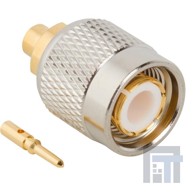 122386 РЧ соединители / Коаксиальные соединители TNC STRAIGHT SOLDER PLUG .141 SEMI RIGID