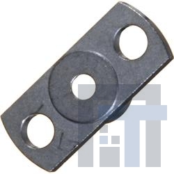 127-3701-602 РЧ соединители / Коаксиальные соединители Shroud 2 hole flange .235 wide CM