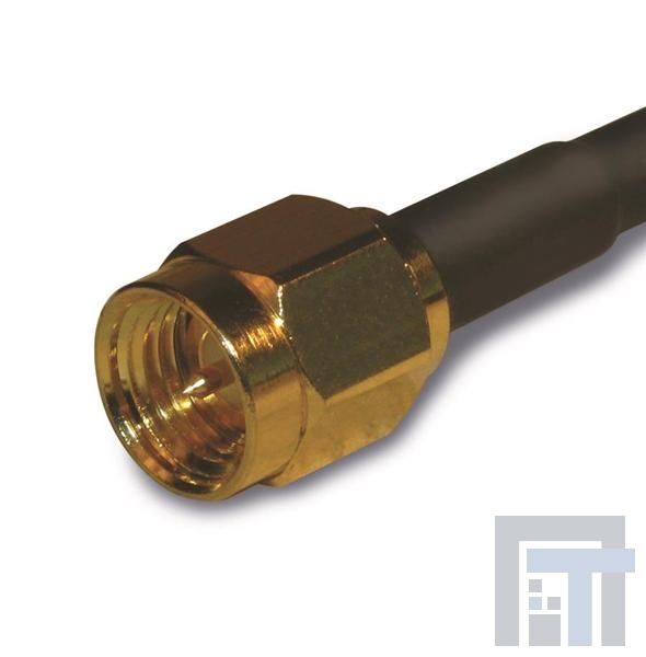 132113 РЧ соединители / Коаксиальные соединители SMA STRAIGHT PLUG 58/LMR195 GOLD