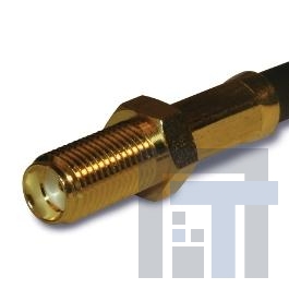 132116RT РЧ соединители / Коаксиальные соединители SMA ST CRIMP JACK RG-58 REV THREADS