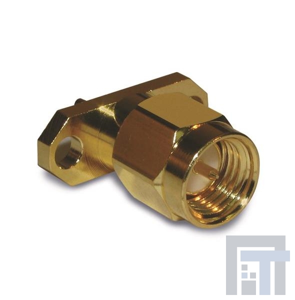 132141 РЧ соединители / Коаксиальные соединители SMA PANEL MOUNT PLUG 2 HOLE