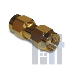 132168 РЧ адаптеры - внутрисерийные SMA ST PLUG PLUG ADAPTER GOLD