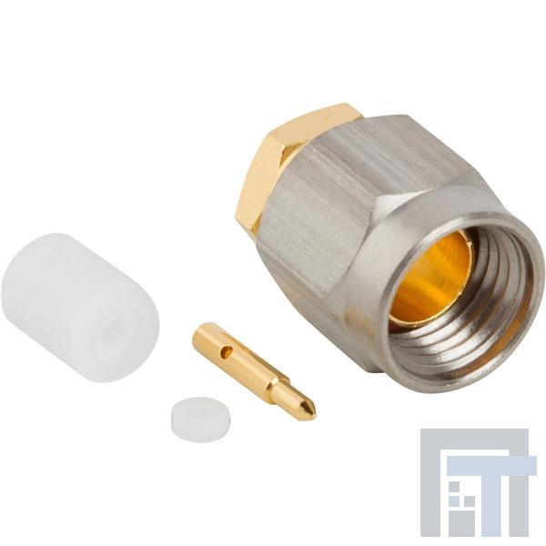 132188 РЧ соединители / Коаксиальные соединители SMA STRAIGHT PLUG W/ TORQUE NUT .085 S/R