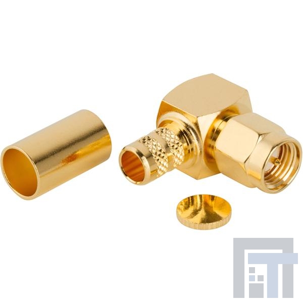 132239 РЧ соединители / Коаксиальные соединители SMA R/A PLUG RG-8X/ LMR240 GOLD