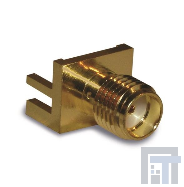 132255 РЧ соединители / Коаксиальные соединители SMA END LAUNCH PCB JACK .062 IN GOLD