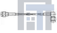 1337810-1 Соединения РЧ-кабелей 50 OHM COAX SMA STR PLUG ELB P