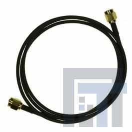 135101-02-06-00 Соединения РЧ-кабелей SMA St Plug to St Plug RG-174/U 6in