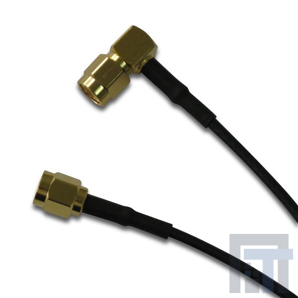 135103-02-36-00 Соединения РЧ-кабелей SMA R/A Plug to St Plug RG-174/U 36in