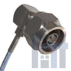 138-4407-107 РЧ соединители / Коаксиальные соединители RA CRIMP PLUG CAPTIVATED CONTACT
