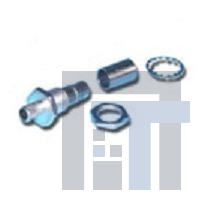 1408339-1 РЧ соединители / Коаксиальные соединители BULKHEAD CABLE JACK RG 174 188 316