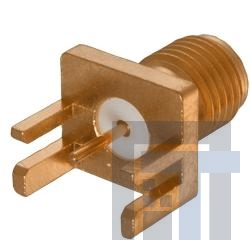 142-0701-831 РЧ соединители / Коаксиальные соединители END LAUNCH .042 PCB GOLD