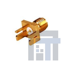 142-0711-881 РЧ соединители / Коаксиальные соединители SMA END LAUNCH JACK