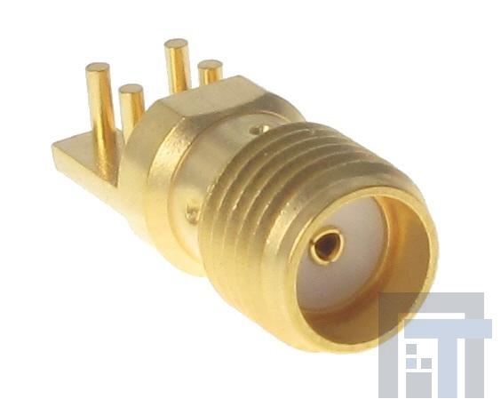 142-0761-821 РЧ соединители / Коаксиальные соединители PCB JACK 50 OHM GOLD ROUND BODY