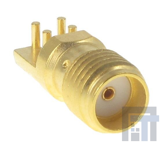 142-0761-881 РЧ соединители / Коаксиальные соединители PCB JACK GOLD 50 OHM RND BDY THICK LEGS