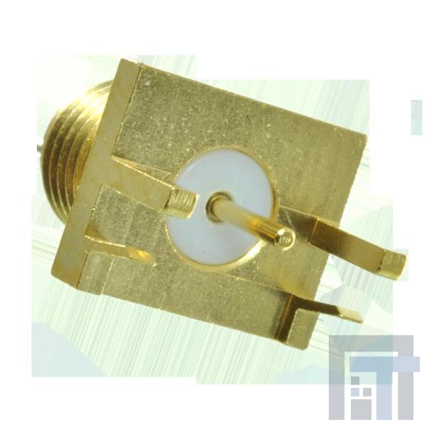 142-0791-801 РЧ соединители / Коаксиальные соединители SMA Straight Jack End Launch .062