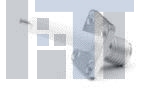 142-1701-046 РЧ соединители / Коаксиальные соединители SMA 4 HOLE FLANGE JACK RECEPTACLE NIC