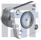 142-1701-566 РЧ соединители / Коаксиальные соединители SMA Jk .375 Sq Flang Mnt Flang Sckt .015