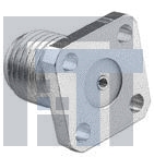 142-1701-581 РЧ соединители / Коаксиальные соединители SMA 4 HOLE FLANGE JACK GOLD W/O EMI