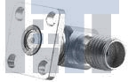 142-1711-516 РЧ соединители / Коаксиальные соединители SMA 2 HOLE RA FLANGE JCK W/EMI GASKET NIC