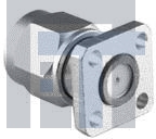 142-1801-551 РЧ соединители / Коаксиальные соединители SMA 2 HOLE FLANGE PLG W/EMI GASKET GLD
