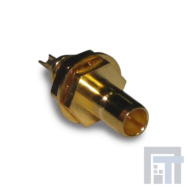 142150-75 РЧ соединители / Коаксиальные соединители MINI SMB BLKHED JCK FRONT MNT 75OHM GOLD