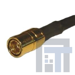 142178-75 РЧ соединители / Коаксиальные соединители SMB ST CRIMP PLUG MINI 75 OHM 179/187