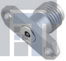 145-0701-601 РЧ соединители / Коаксиальные соединители 2HOLE FLANGE JCK GLD