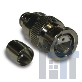 162108B РЧ соединители / Коаксиальные соединители Twin-BNC Straight Crimp Plug