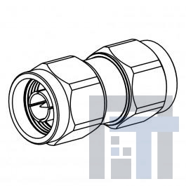 172369 РЧ адаптеры - внутрисерийные N Plug to N Plug Adapter, Low PIM
