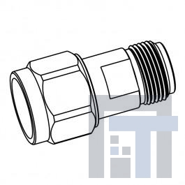 172372 РЧ адаптеры - внутрисерийные N Plug to N Jack Adapter, Low PIM