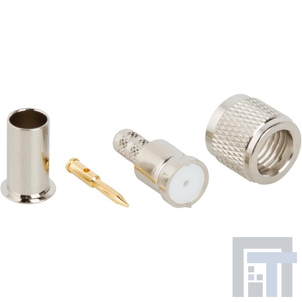 182123 РЧ соединители / Коаксиальные соединители UHF MINI STRAIGHT CRIMP PLUG 223 1.1MM