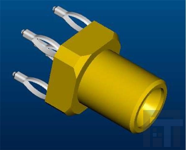 1996318-1 РЧ соединители / Коаксиальные соединители RF PIN CONN VITA67 MOTHR BCKPLN SMPM