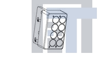 1996705-4 РЧ соединители / Коаксиальные соединители 8POS RF MOD VITA67.2 STEEL DAUGHTR CRD