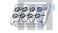 1996777-2 РЧ соединители / Коаксиальные соединители 8POS RF MOD OSMM PLUG ATTACH