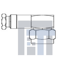 2007-7188-00 РЧ соединители / Коаксиальные соединители SMA RT ANGLE PLUG